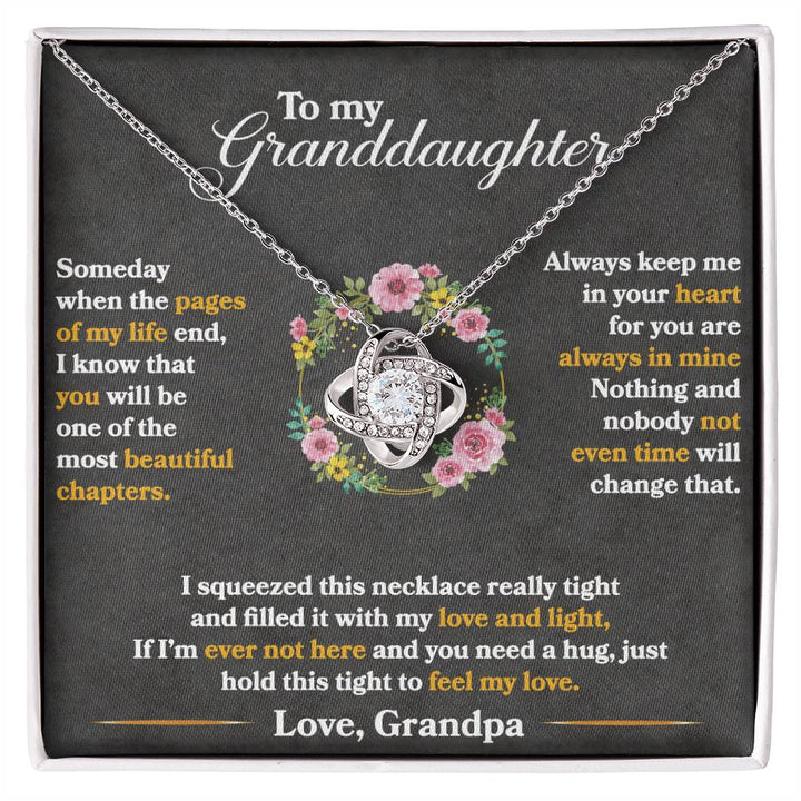 To My Granddaughter 
