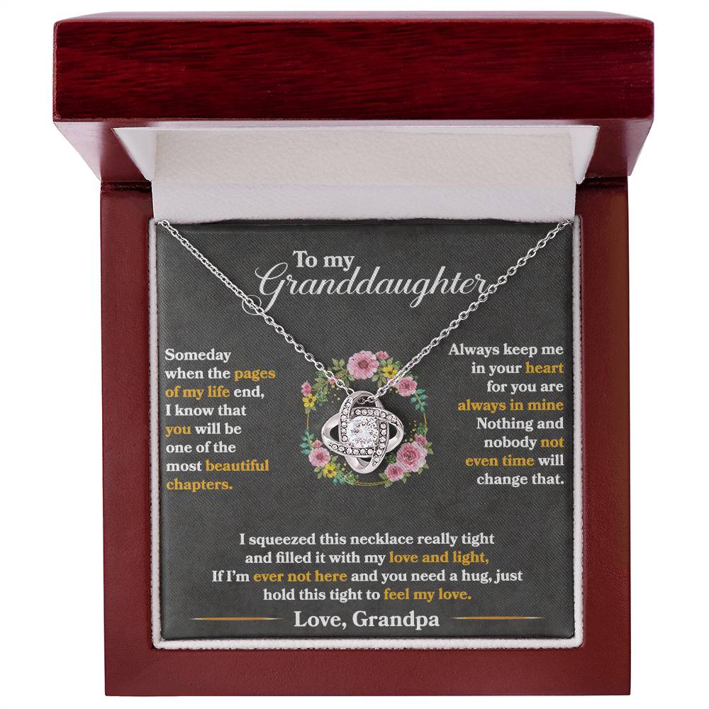 To My Granddaughter 