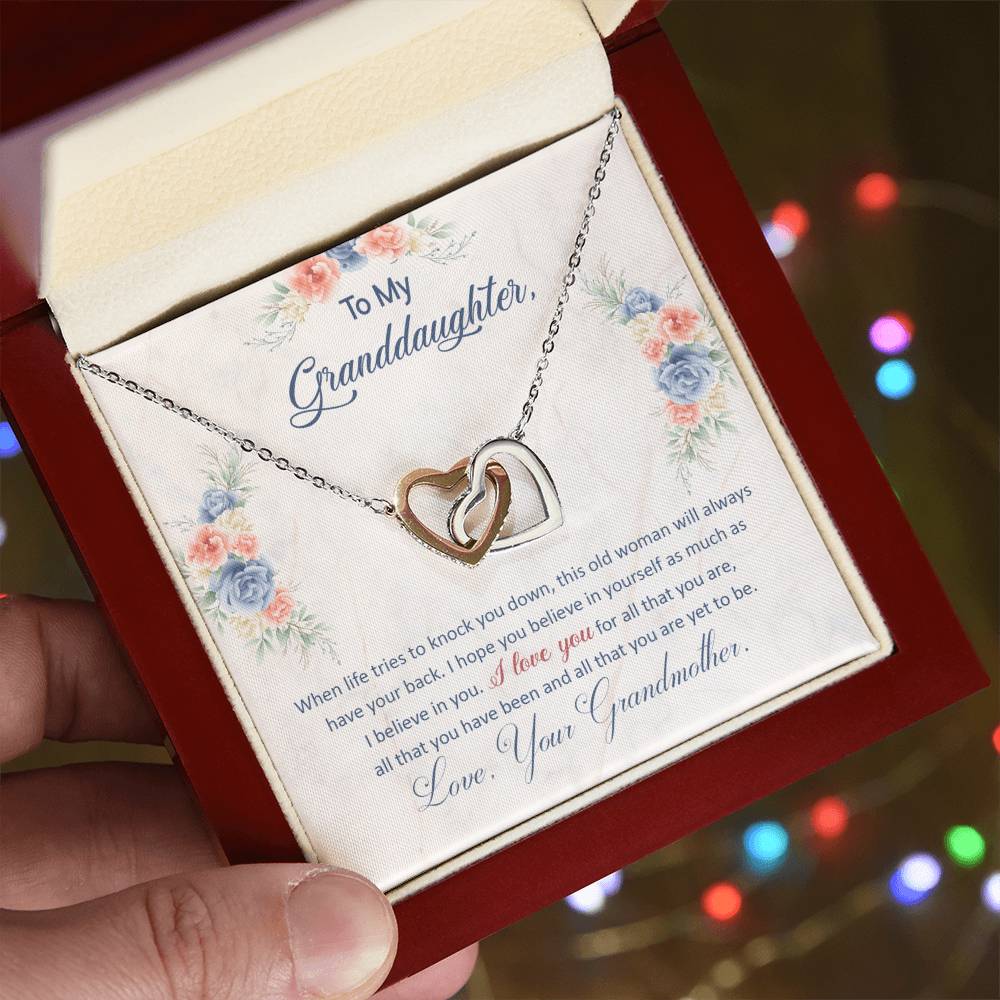 Solstice Vellum Relic – To My Granddaughter Necklace